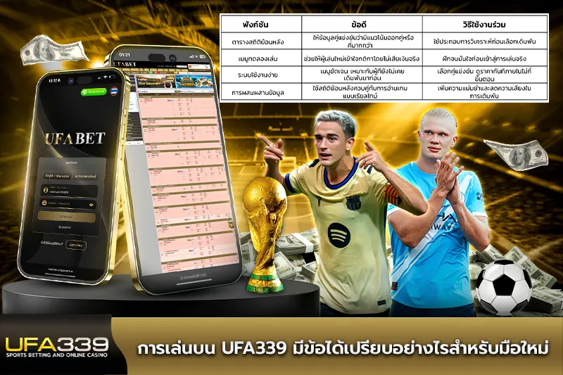 การเล่นบน UFA339 มีข้อได้เปรียบอย่างไรสำหรับมือใหม่