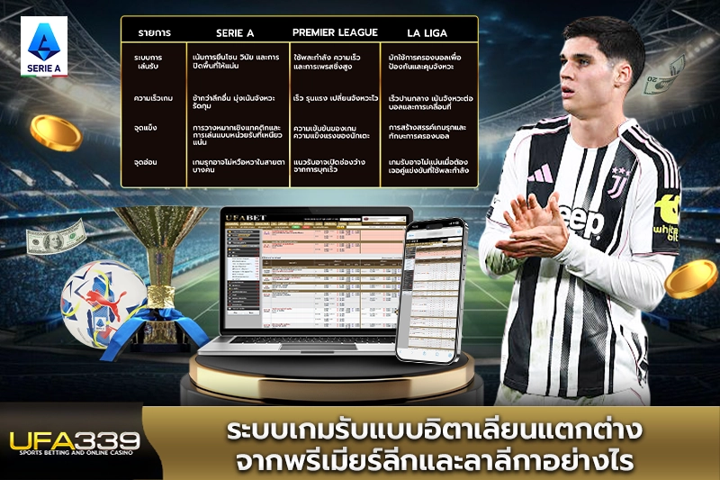 ระบบเกมรับแบบอิตาเลียนแตกต่างจากพรีเมียร์ลีกและลาลีกาอย่างไร
