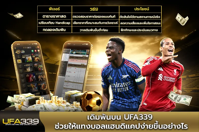 เดิมพันบน UFA339 ช่วยให้แทงบอลแฮนดิแคปง่ายขึ้นอย่างไร