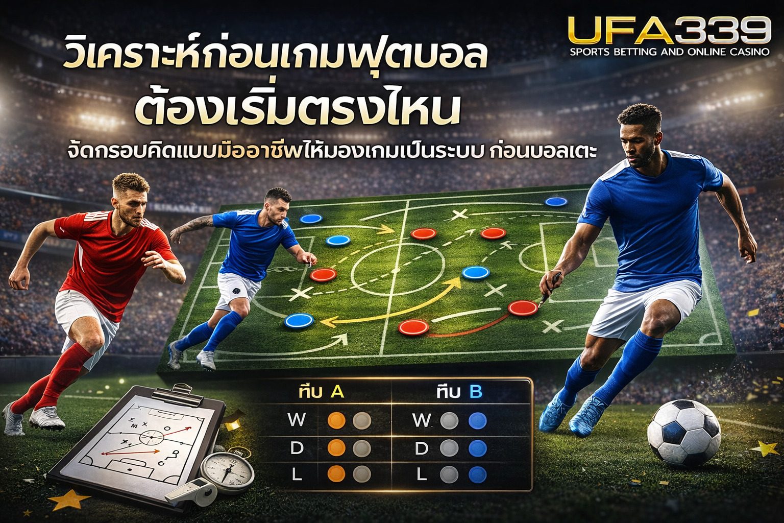 การวิเคราะห์กลยุทธ์ก่อนการแข่งขัน